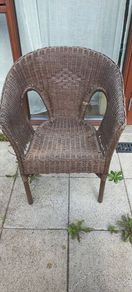 Wicker garden chair