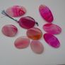 Agate beads, Jewellery making supplies, Craft supplies. Gemstone beads. Image 2