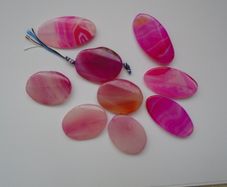 Agate beads, Jewellery making supplies, Craft supplies. Gemstone beads.