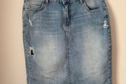 M&amp;S Indigo Collection Denim Skirt Size 10!