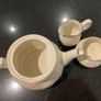 SADLER  Three piece tea set Vintage large Teapot with sugar bowl and jug Image 6
