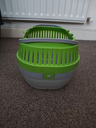 Large Rat Cage (perfect for rodents) and Small Animal Carrier.