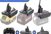 18V Lithium Battery Adapter for Dyson V6 V7 V8 Series To for Makita/Dewalt/Milwaukee Converter Vacuum Cleaner