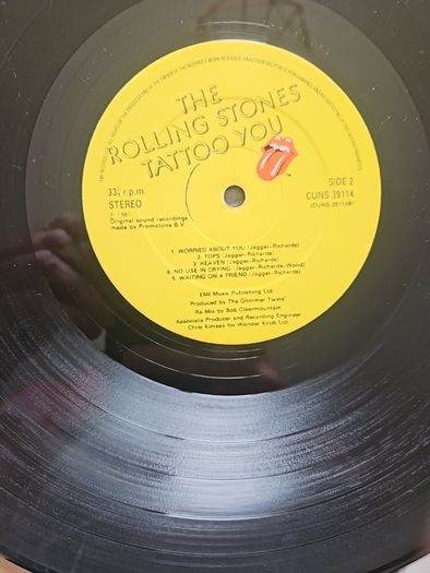 Rolling Stones LP (Irish) - Tattoo You