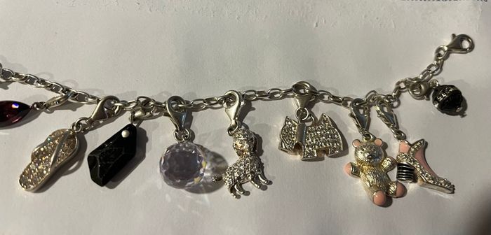 Sterling Silver Charm Bracelet