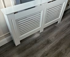 Free to take white radiator cover