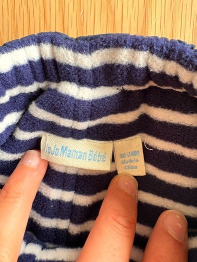 Jojo Maman Bebe waterproof fleece trouser