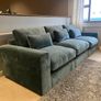 (New)3 Seater Sofa ( Teal ) Image 2