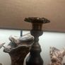 Antique Oak Barley Twist Candle Stick Image 2