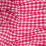 Ganni Red Pink White Gingham Check Ruched Tube Top 20UK/48EU Image 6