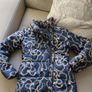 Girls designer Guess puffer jacket ski coat chains 7 Image 2