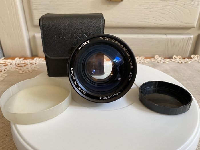 Sony Y7 Wide Conversion Lens X0.6 VCL-0758 A