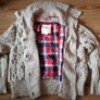 Diesel Wool Jumper Cardigan Size M / 12  brown beige Image 7