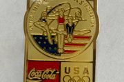 Coca Cola USA Gymnastics Olympic pin