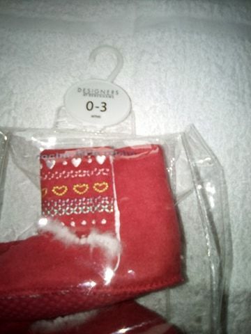 BNIP little rocha red Baby girl boots from Debenhams