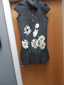 Denim Style Dress. S. S 12.