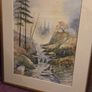 Signed Watercolour E.Spratt 95 - Framed Image 7