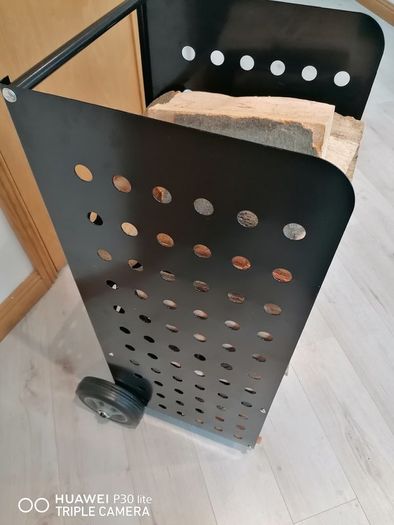 Firewood Trolley Xl 100 Kg 53x36x160cm