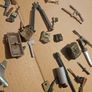 Tiny Army Figures plus other small accessories Image 3