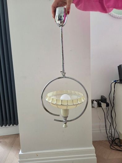 Art deco ceiling light