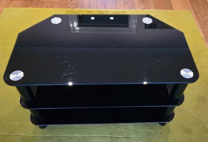 Smoked Glass TV Stand