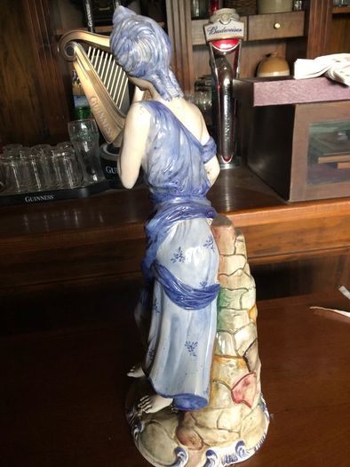 Large porcelain figure