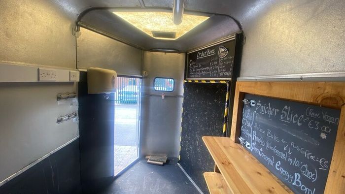 Horsebox catering trailer