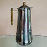 Vintage 80's Tracanzan Large Moka Coffee Pot "Uanita" Gold Series, Italy Image 10
