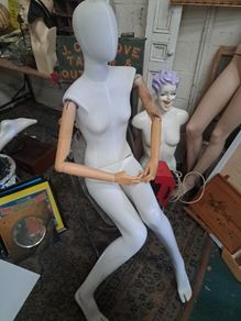 Female Sitting Mannequin