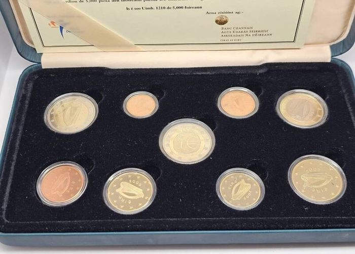 Ireland 2009 Proof Coin Set in Original Holder with COA