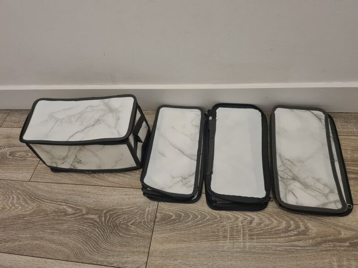 4 Clever Marble Clothes Storage Bags