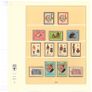 1972-3 Gibraltar Commemorative stamps Mint Never Hinged (MNH) on Lindner-T 18 ring album Pages. Pages 14&15 Image 2