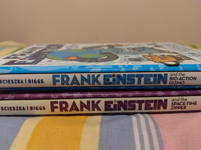 Frank Einstein books by Jon Scieszka HARDBACK BOOK