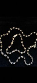 Sterling silver Necklace and bracelet set