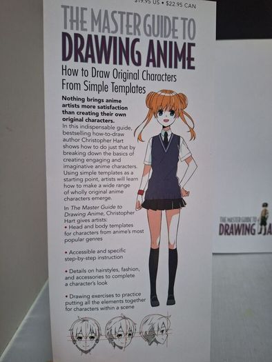 SALE! THE MASTER GUIDE TO DRAWING ANIME How to draw original characters from simple templates by Christopher Hart