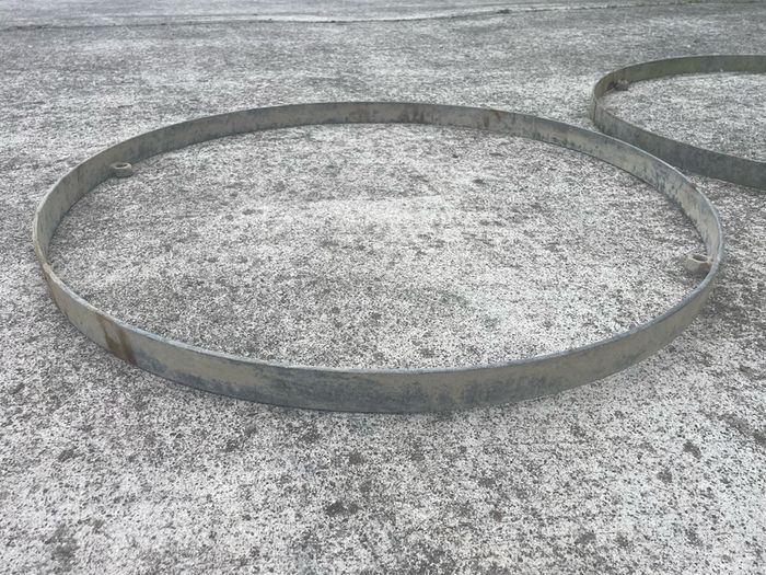 Galvanised Steel Tree Rings or Surrounds
