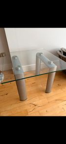 Glass top coffee/side table