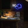 Neon Signs No Cap White&Blue LED Light Sign USB/Switch Operated Neon Sign Wall Decorate for Gameroom,Bar, Bedroom, Livingroom, Club (FREE POSTAGE) Image 3