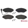 VW 340mm brakes Brembo P85144 Brake Pads Image 3