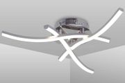 SALE | Ceiling Light, Elegant Curved Design,3 Built-in LED Boards,21W Cool White Light 6000K, Modern for Living Rooms, Bedroom, Kitchen Hallway,1600 Lumens