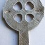 Vintage Sterling Silver 925 Irish Celtic Cross and Necklace (length 16" - 13,52g) Image 4
