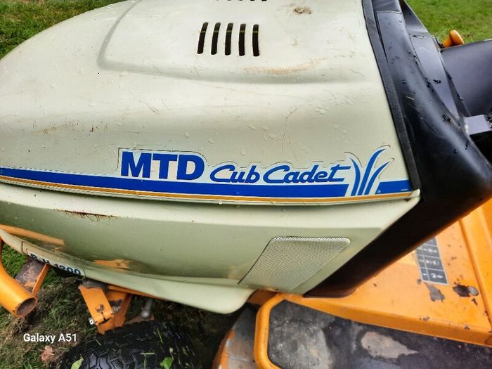 cub cadet ride on mower
