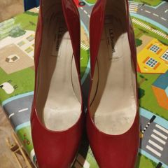 Pair of red LK Bennett High Heels size 41