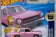 hot wheels The Simpsons car