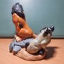 Disney store Lion King SCAR and BANZAI Plastic Figurine Statue. 8 cm. Image 4