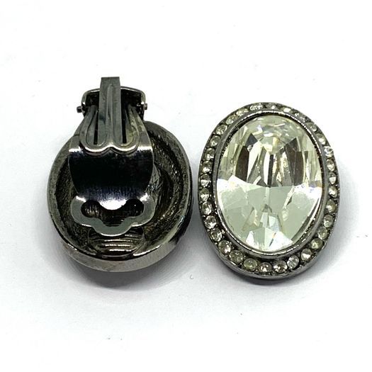 Vintage Jewelled Costume Earrings