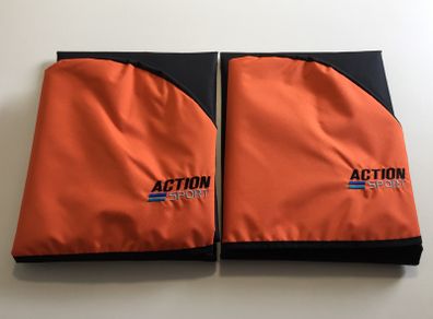 Action Sport Waterproof Seat Covers Orange/Black
