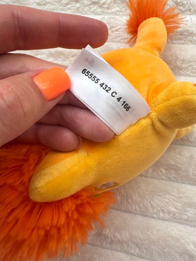 Aphmau MeeMeows Safari Edition Mystery Orange Lion Cat approx. 15 cm. Used Please see photos