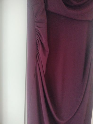 Aideen Bodkin burgundy dress