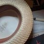 Vintage GA Dunn Boater Straw Hat. Image 4